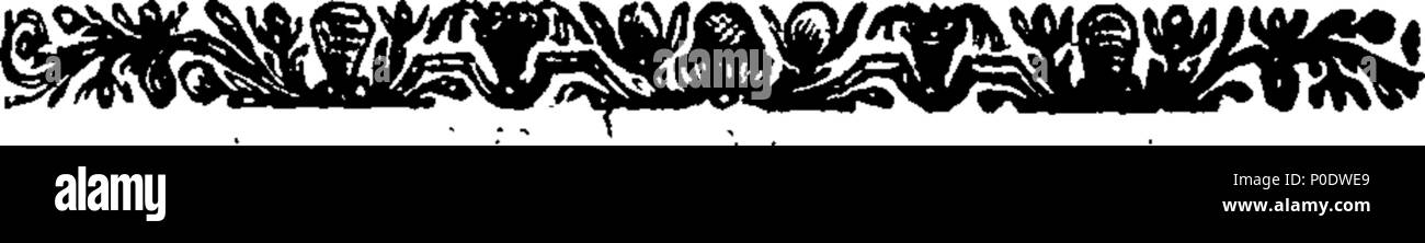 . Inglese: Fleuron dal libro: un trattato dell'organo dell'udito: contenente la struttura, gli usi e le malattie di tutte le parti dell'orecchio. Traduzione dal francese del tardo Monsieur Du Verney, della Reale Accademia delle Scienze, Consigliere medico in sede ordinaria per il defunto re di Francia e professore di anatomia e chirurgia nel Royal Physick-Garden a Parigi. Adornare'd con sedici curioso di rame-piastre. 232 Un trattato dell'organo dell'udito- contenente la struttura, gli usi e le malattie di tutte le parti dell'orecchio Fleuron T061558-12 Foto Stock