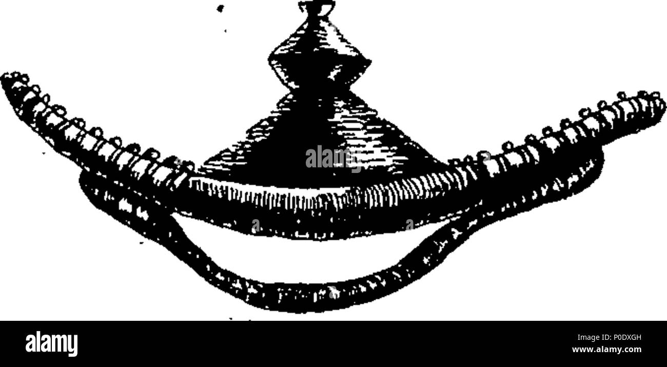 . Inglese: Fleuron dal libro: un trattato su antiche armature e armi, illustrato da piastre preso dalla corazza originale nella Torre di Londra e altri arsenali, musei e armadi. Da Francis Grose, Esq. F. A. S. 233 una dissertazione su antiche armature e armi Fleuron T083280-46 Foto Stock