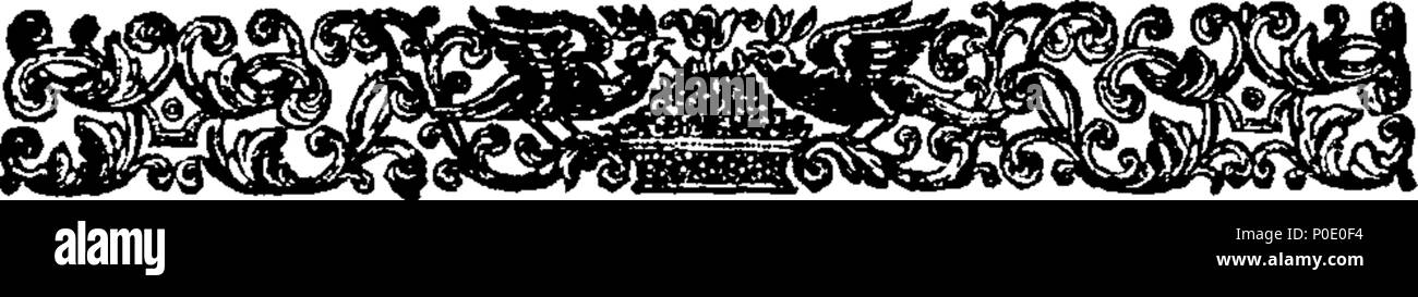 . Inglese: Fleuron dal libro: una vista del commercio britannico al Mediterraneo: annunziando, la sua importanza per noi, la precarietà della sua situazione attuale e che una perdita totale di esso deve derivare, a meno che la vista di Francia e Spagna sono vigorosamente opposti. Per il quale è il prefisso'd, un grafico del Mare; annunziando, i principali porti marittimi commerciali e porti appartenenti alla lingua inglese, francese, spagnoli e italiani; e da cui si può osservare la situazione attuale delle diverse flotte di Spagna, Francia e Inghilterra. Da J. Cowley, geografo a sua maestà. 242 Una vista del commercio britannico al Mediter Foto Stock