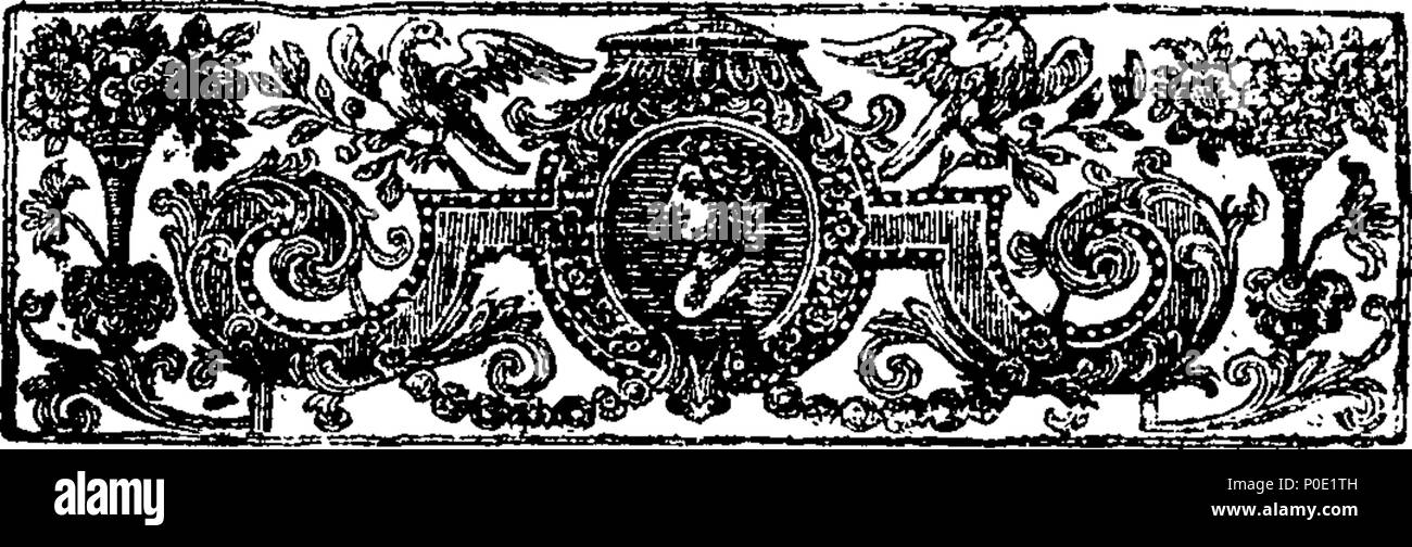 . Inglese: Fleuron dal libro: una convalida di alcune verità di naturale e la religione rivelata: in risposta al falso ragionamento del sig. James Foster, su vari argomenti; vale a dire Su misteri. Alla luce della natura, o ragione. Sui miracoli. Regole di interpretazione della Sacra Scrittura. In eresia. Su scisma. Sull'immagine di Dio nell uomo. Di rigenerazione. Su Dio, non conosce delle persone. Su Dio e non un arbitrario essendo. Di giustificazione. Sulla mediazione di Cristo. A cui si aggiunge un dialogo tra un, calvinista un Socinian, un Arminian, un Baxterian, e un deista. In cui il capo di argomenti per il suppor Foto Stock