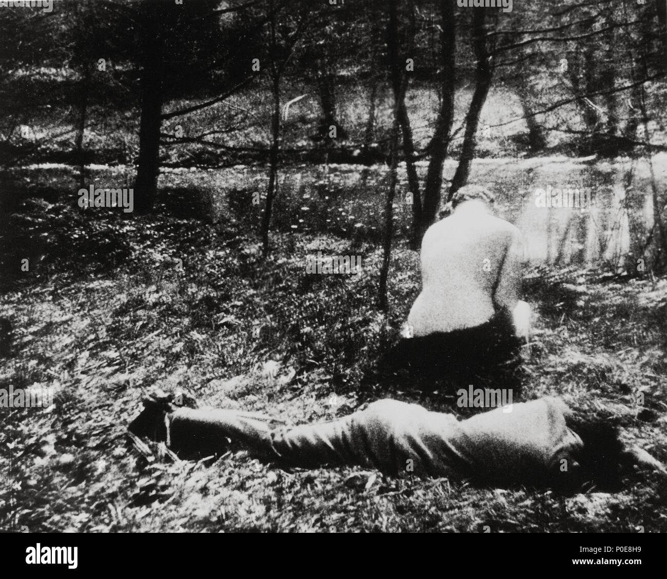 Pellicola originale titolo: ONU chien andalou. Titolo inglese: Cane andaluso, un. Regista: Luis Bunuel. Anno: 1929. Credito: BUNUEL-DALI / Album Foto Stock