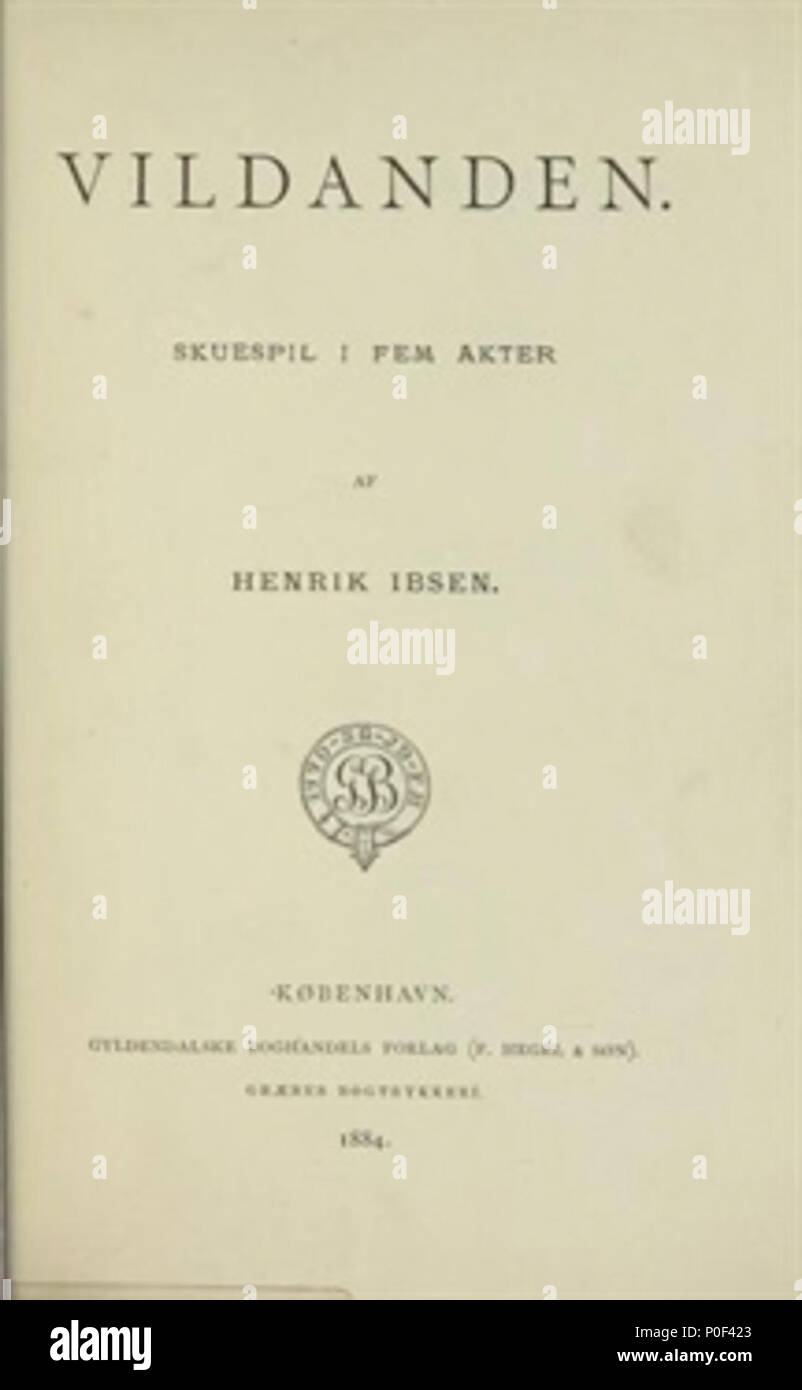 L'anatra selvatica 1 ª edizione Foto Stock