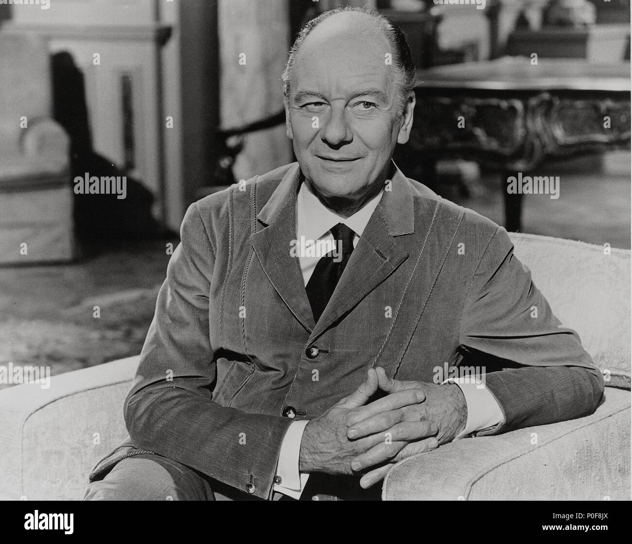 Stelle: John Gielgud. Foto Stock