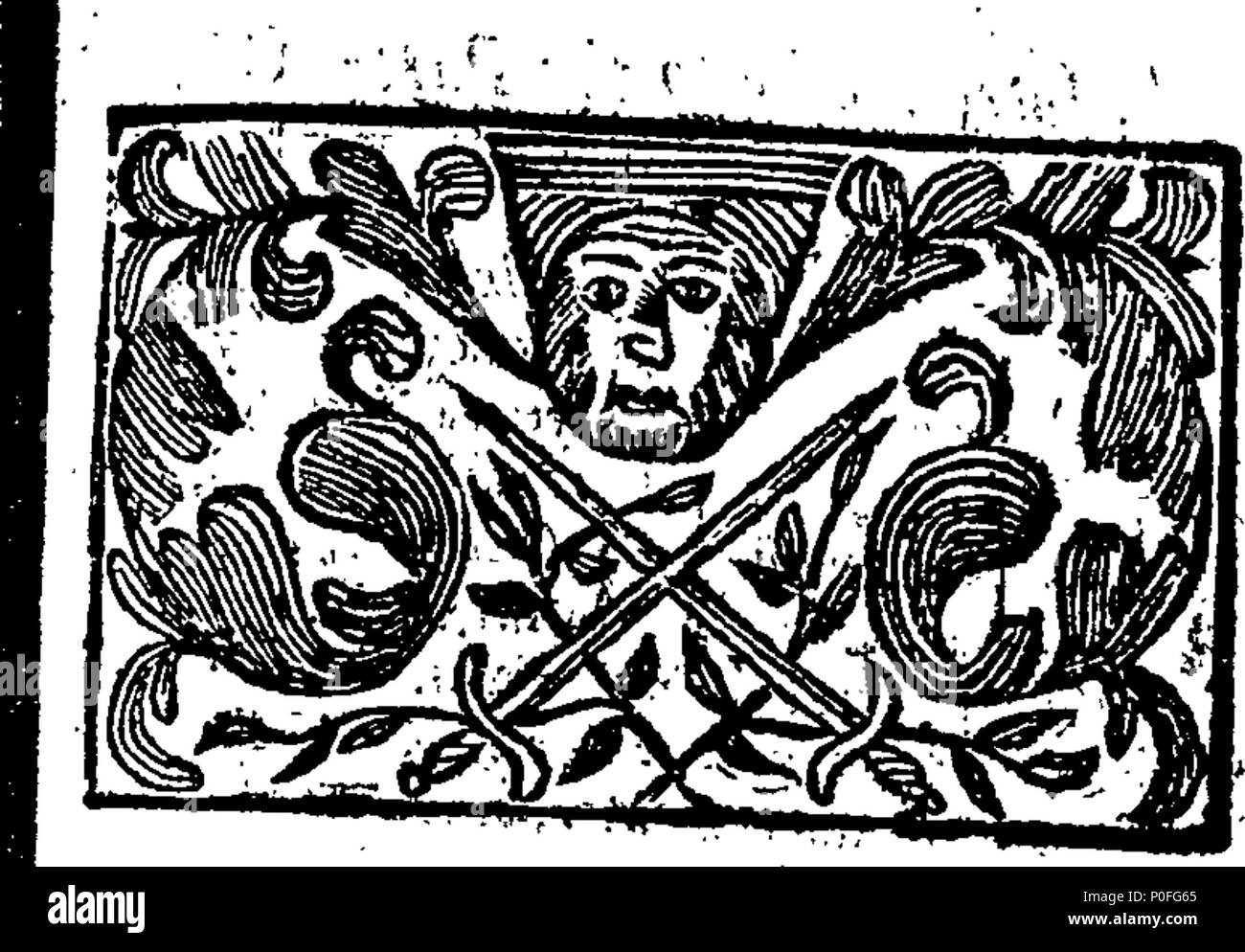 . Inglese: Fleuron dal libro: una grammatica gallese. Oppure, un breve e easie introduzione alla lingua gallese. In 2 parti. Viz: I. Un conto in particolare delle diverse parti del Welsh oscillanti; con gli incidenti e le proprietà a loro spettanti rispettivamente: come casi, Generi, numeri, coniugazioni, umori, tempi, &c. II. La sintassi completa di ciascuna di tali parti: annunziando, quali luoghi essi peculiarmente rivendicazione in costruzione; e ciò che le modifiche apportate nella sigla di uno un altro, accord- alla costante tenore di regole stabilite non fissato. Whereunto viene aggiunto un copicus Indice Alfabetico P Foto Stock
