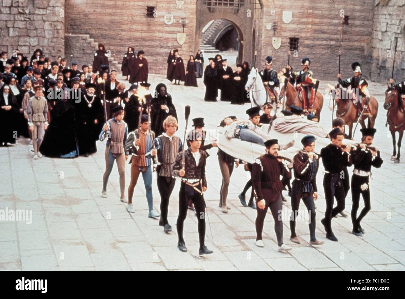 Pellicola originale titolo: Romeo e Giulietta. Titolo inglese: Romeo e Giulietta. Regista: FRANCO ZEFFIRELLI. Anno: 1968. Credito: Paramount Pictures / Album Foto Stock