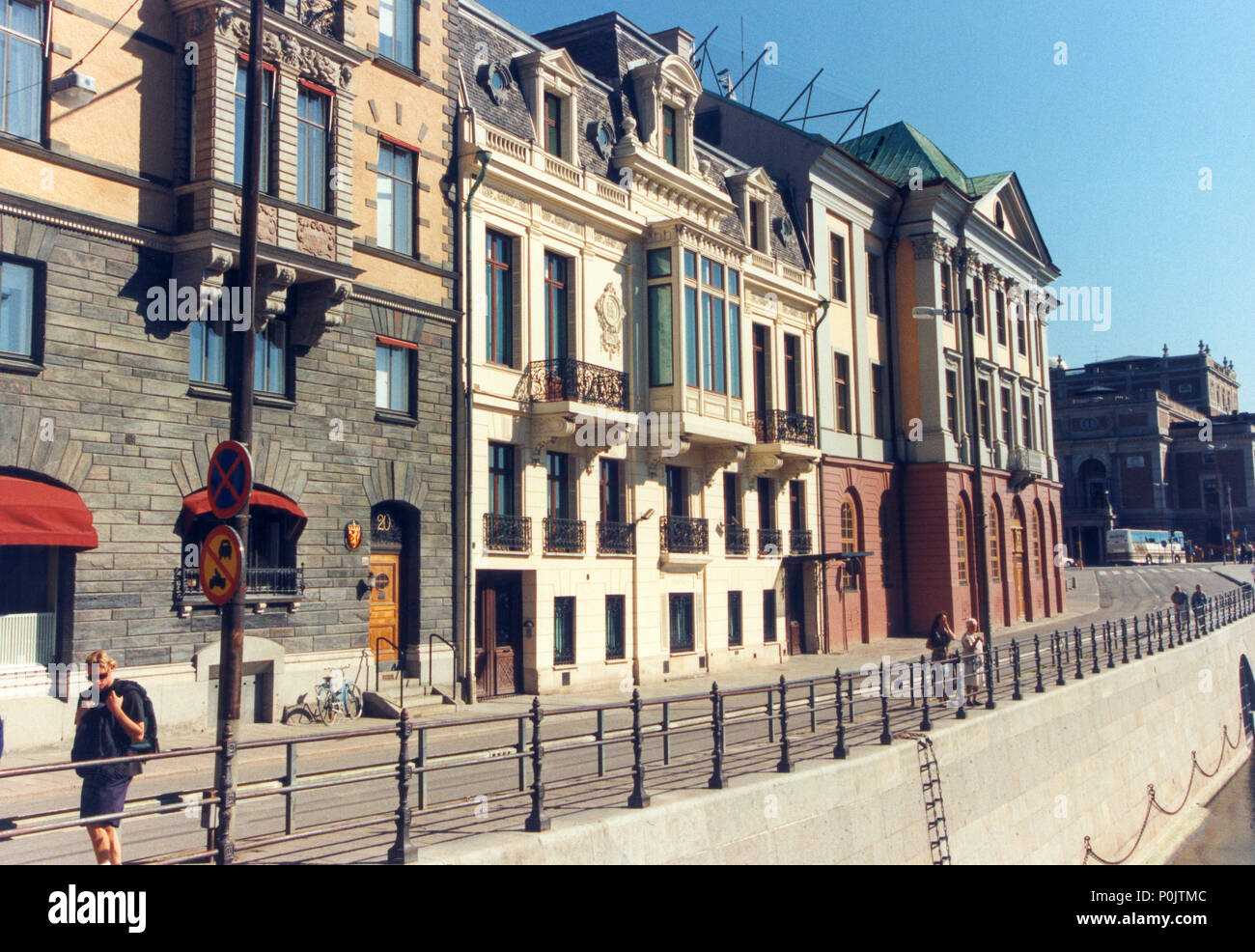 SAGERSKA PALATSET Stoccolma 2004 Alloggiamento per il primo ministro di Svezia Foto Stock