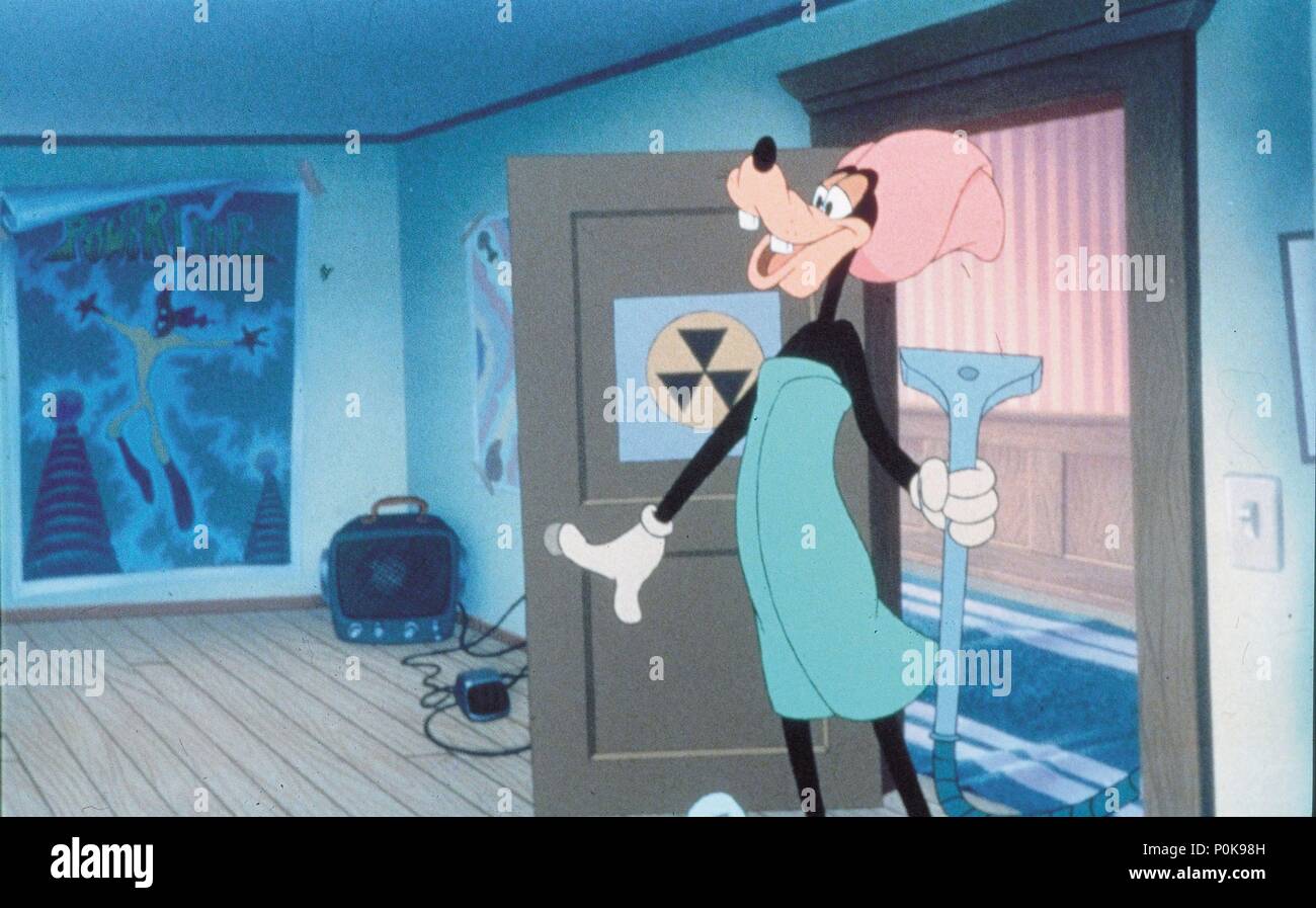 Pellicola originale titolo: un pippo filmato. Titolo italiano: un pippo filmato. Regista: KEVIN LIMA. Anno: 1995. Stelle: Pippo. Credito: WALT DISNEY PRODUCTIONS / Album Foto Stock