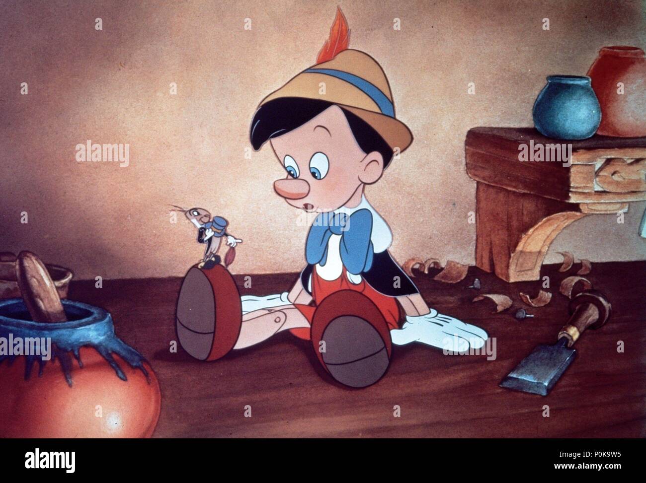Pellicola originale titolo: Pinocchio. Titolo inglese: Pinocchio. Regista: HAMILTON LUSKE; BEN SHARPSTEEN. Anno: 1940. Credito: WALT DISNEY PRODUCTIONS / Album Foto Stock