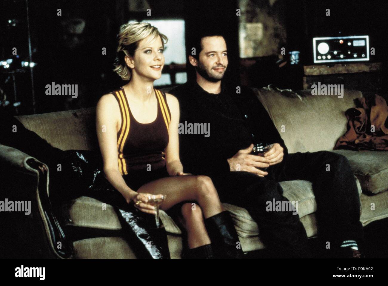 Pellicola originale titolo: ADDICTED PER AMORE. Titolo inglese: ADDICTED PER AMORE. Regista: Griffin Dunne. Anno: 1997. Stelle: Matthew Broderick; Meg Ryan. Copyright: Editoriale all'interno di utilizzare solo. Questa è una distribuita pubblicamente handout. I diritti di accesso soltanto, senza licenza di copyright fornite. Autorizzazione obbligatoria per Visual Icona (www.visual-icon.com) è richiesto per la riproduzione di questa immagine. Credito: fuorilegge / WETCHER, BARRY / Album Foto Stock