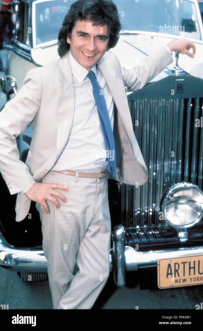Pellicola originale titolo: Arthur. Titolo inglese: Arthur. Regista: Steve Gordon. Anno: 1981. Stelle: DUDLEY MOORE. Credito: ORION foto / Album Foto Stock