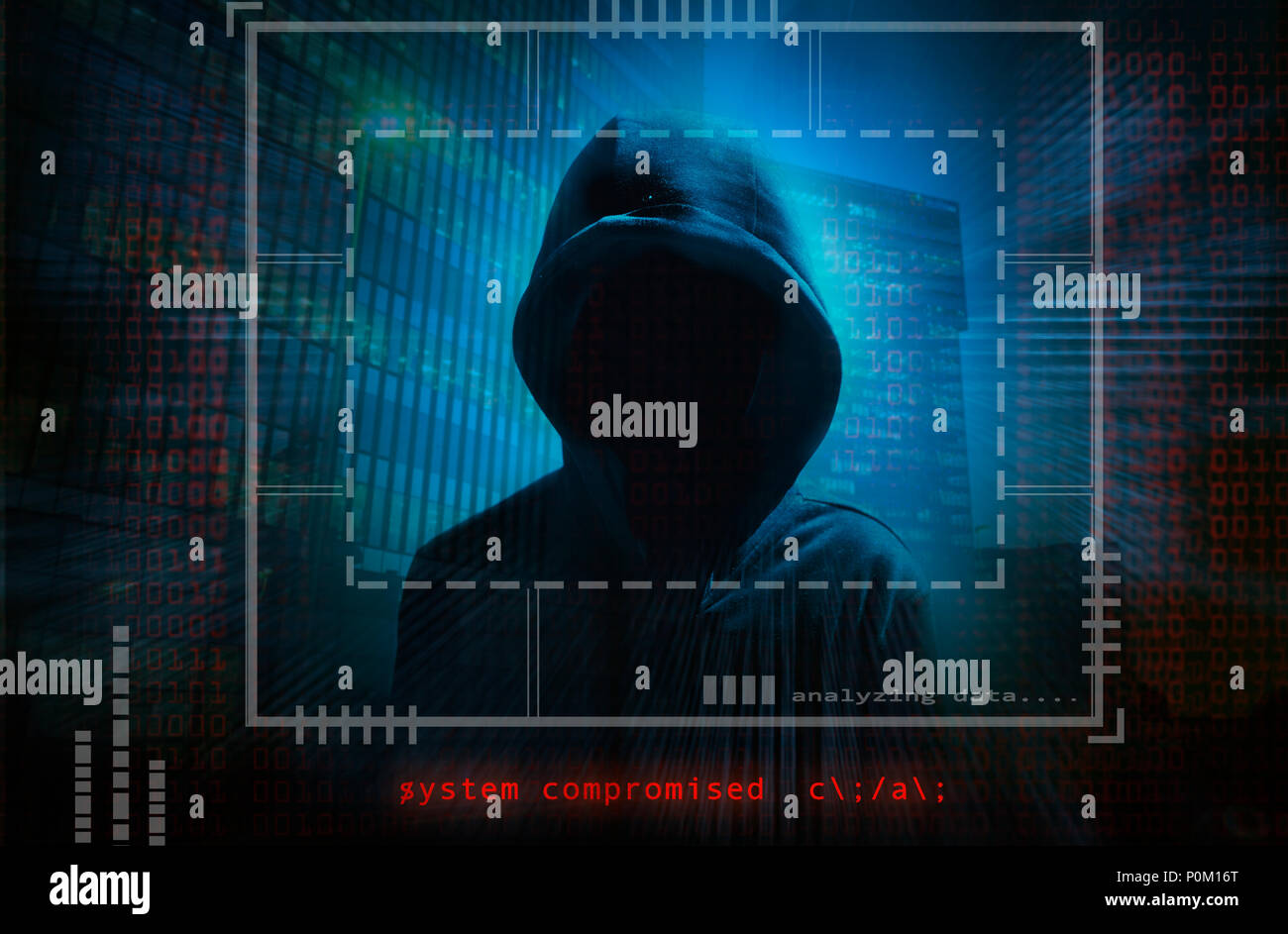 Il web scuro Foto Stock