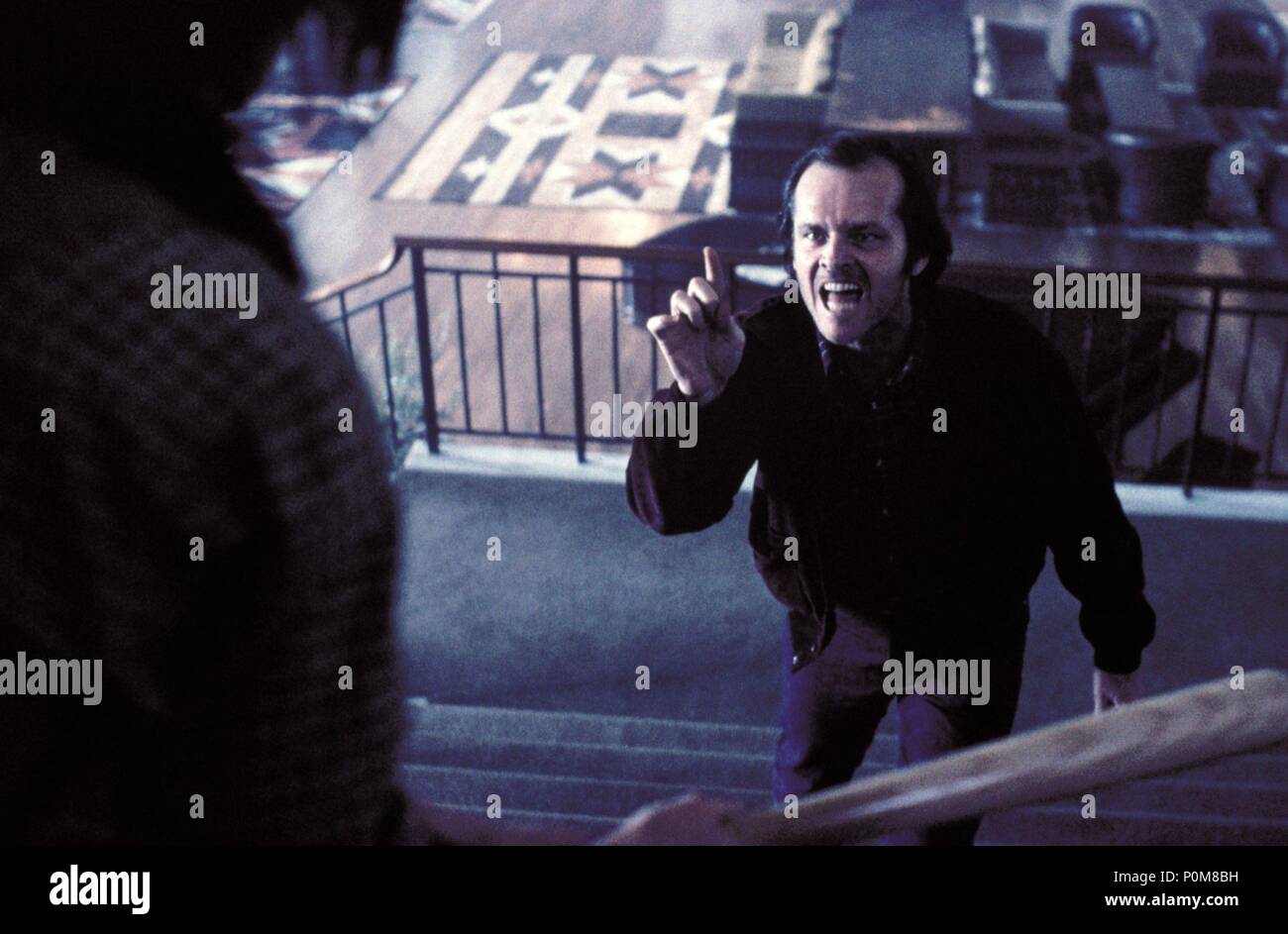 Pellicola originale titolo: La splendente. Titolo italiano: la splendente. Regista: Stanley Kubrick. Anno: 1980. Stelle: Jack Nicholson. Credito: WARNER BROTHERS / Album Foto Stock