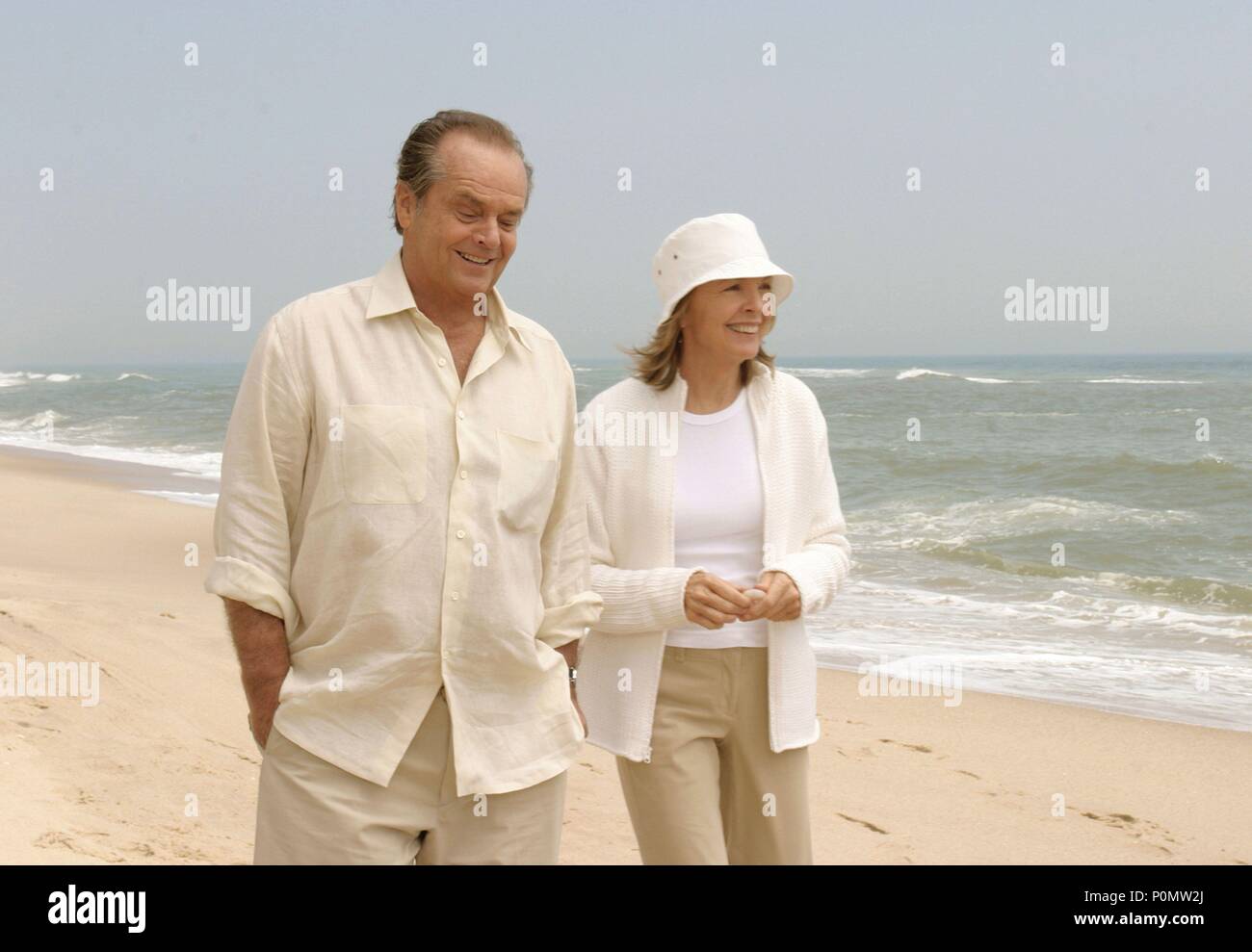 Pellicola originale titolo: Qualcosa deve dare. Titolo inglese: Qualcosa deve dare. Regista: NANCY Meyers. Anno: 2003. Stelle: Diane Keaton; Jack Nicholson. Credito: Columbia Pictures / MARSHAK, BOB / Album Foto Stock