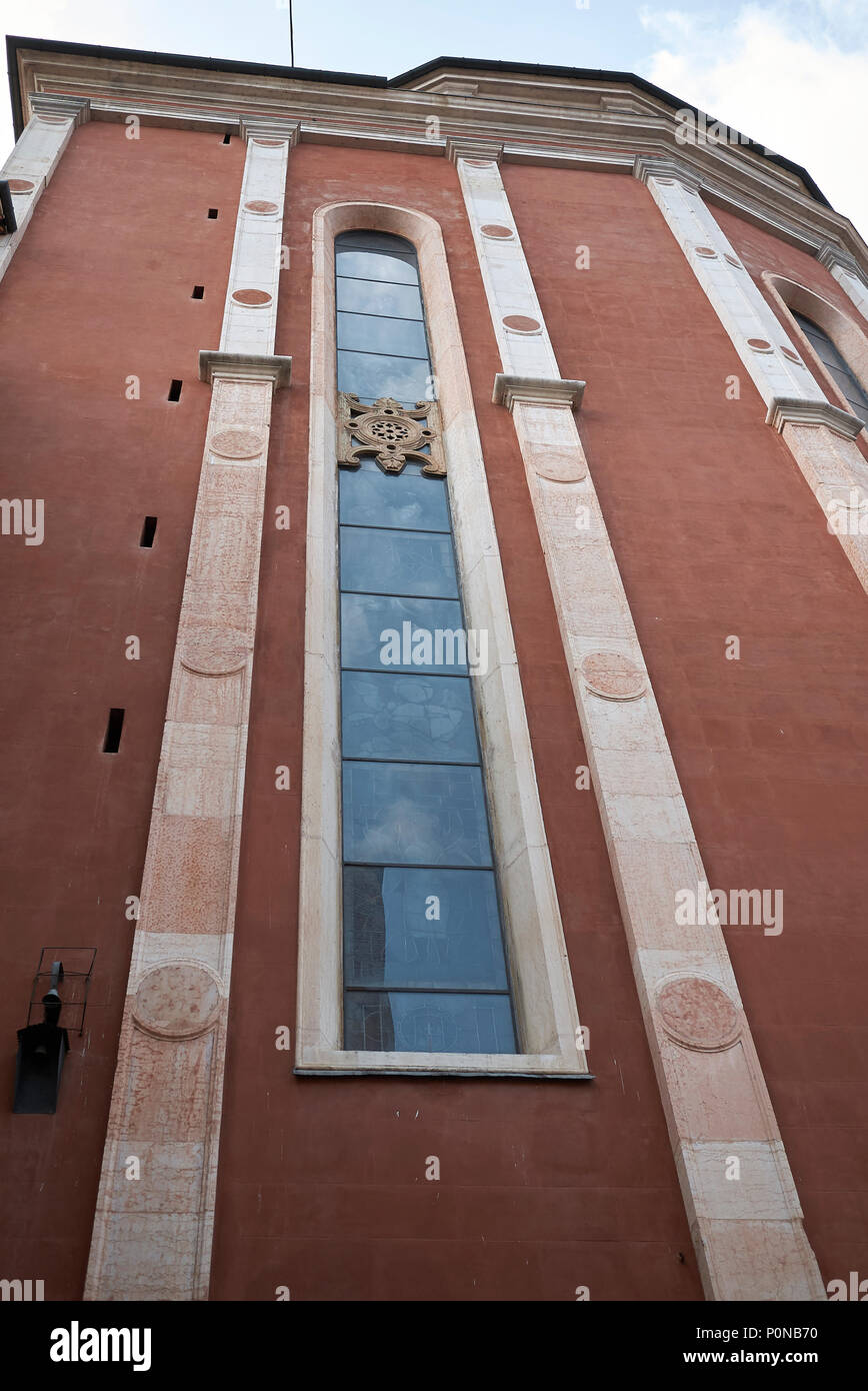 Vicenza, Italia - 26 Maggio 2018: Santa Maria Annunciata chiesa Foto Stock