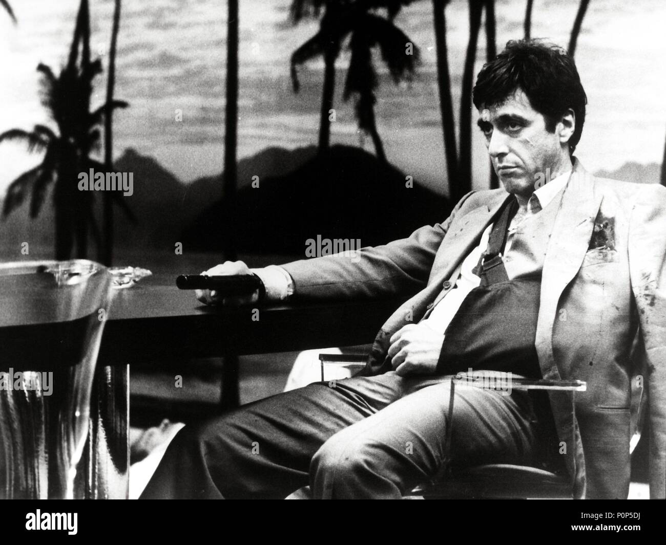 Pellicola originale titolo: Scarface. Titolo inglese: Scarface. Regista: Brian De Palma. Anno: 1983. Stelle: AL PACINO. Credito: Universal Pictures / Album Foto Stock