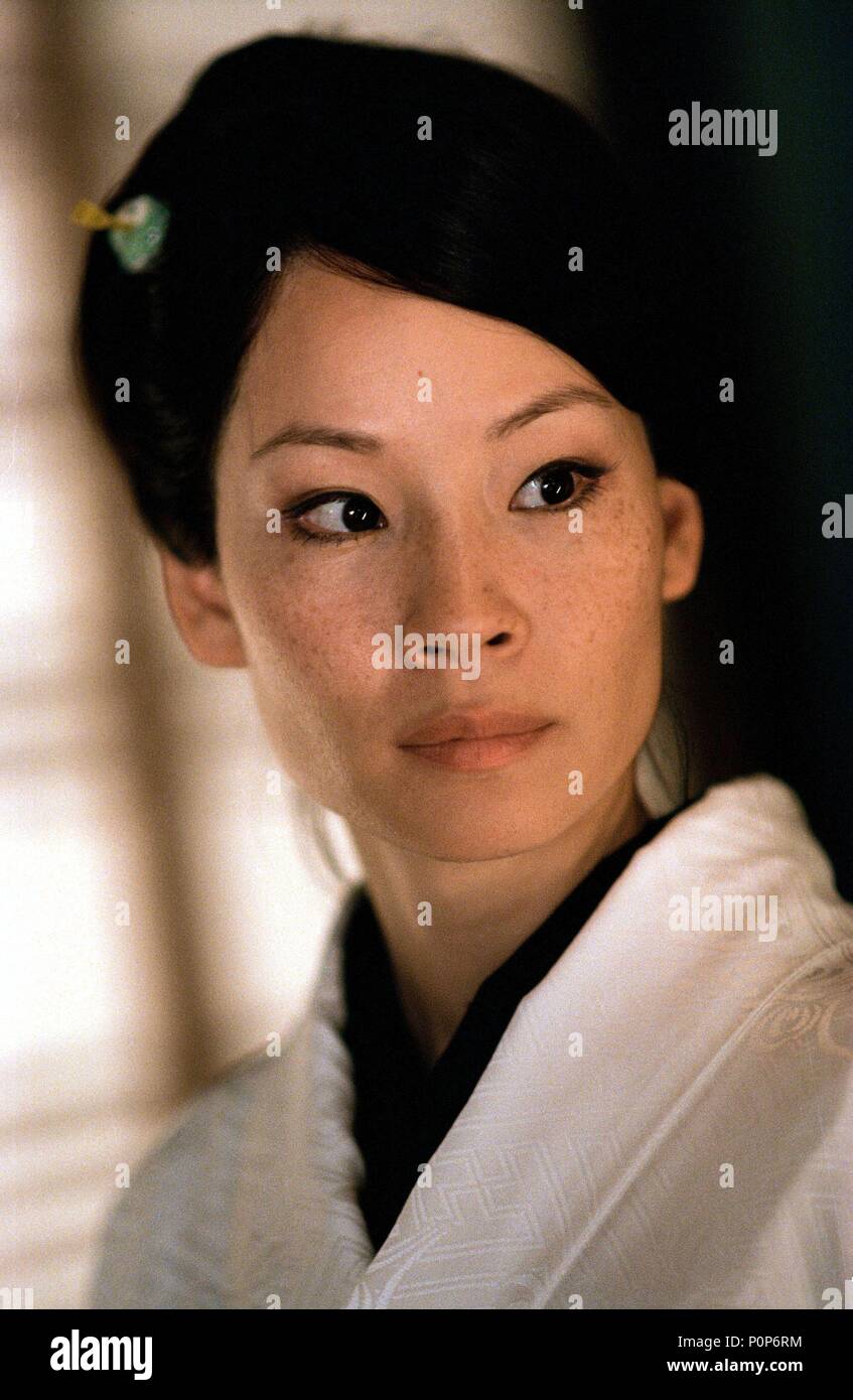 Pellicola originale titolo: KILL BILL: VOL. 1. Titolo inglese: KILL BILL: VOL. 1. Regista: Quentin Tarantino. Anno: 2003. Stelle: Lucy Liu. Copyright: Editoriale all'interno di utilizzare solo. Questa è una distribuita pubblicamente handout. I diritti di accesso soltanto, senza licenza di copyright fornite. Autorizzazione obbligatoria per Visual Icona (www.visual-icon.com) è richiesto per la riproduzione di questa immagine. Credito: MIRAMAX / Album Foto Stock