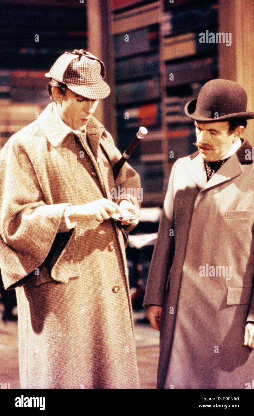 Pellicola originale titolo: la vita privata di Sherlock Holmes. Titolo italiano: la vita privata di Sherlock Holmes. Regista: Billy Wilder. Anno: 1970. Stelle: COLIN BLAKELY; Robert Stephens. Credito: United Artists / Album Foto Stock