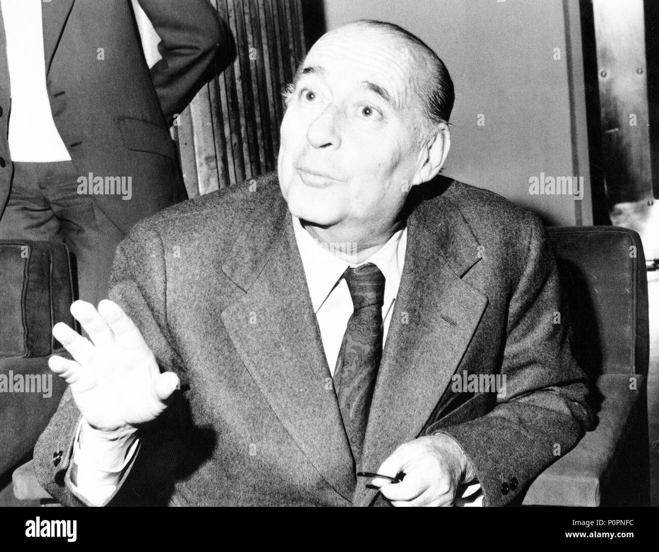 Stelle: Roberto Rossellini. Foto Stock