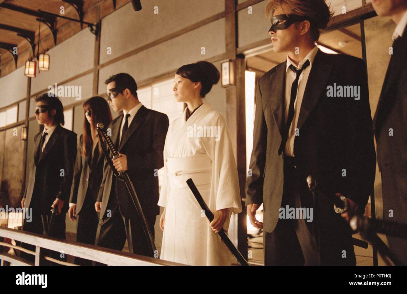 Pellicola originale titolo: KILL BILL: VOL. 1. Titolo inglese: KILL BILL: VOL. 1. Regista: Quentin Tarantino. Anno: 2003. Stelle: Lucy Liu. Copyright: Editoriale all'interno di utilizzare solo. Questa è una distribuita pubblicamente handout. I diritti di accesso soltanto, senza licenza di copyright fornite. Autorizzazione obbligatoria per Visual Icona (www.visual-icon.com) è richiesto per la riproduzione di questa immagine. Credito: MIRAMAX / Album Foto Stock
