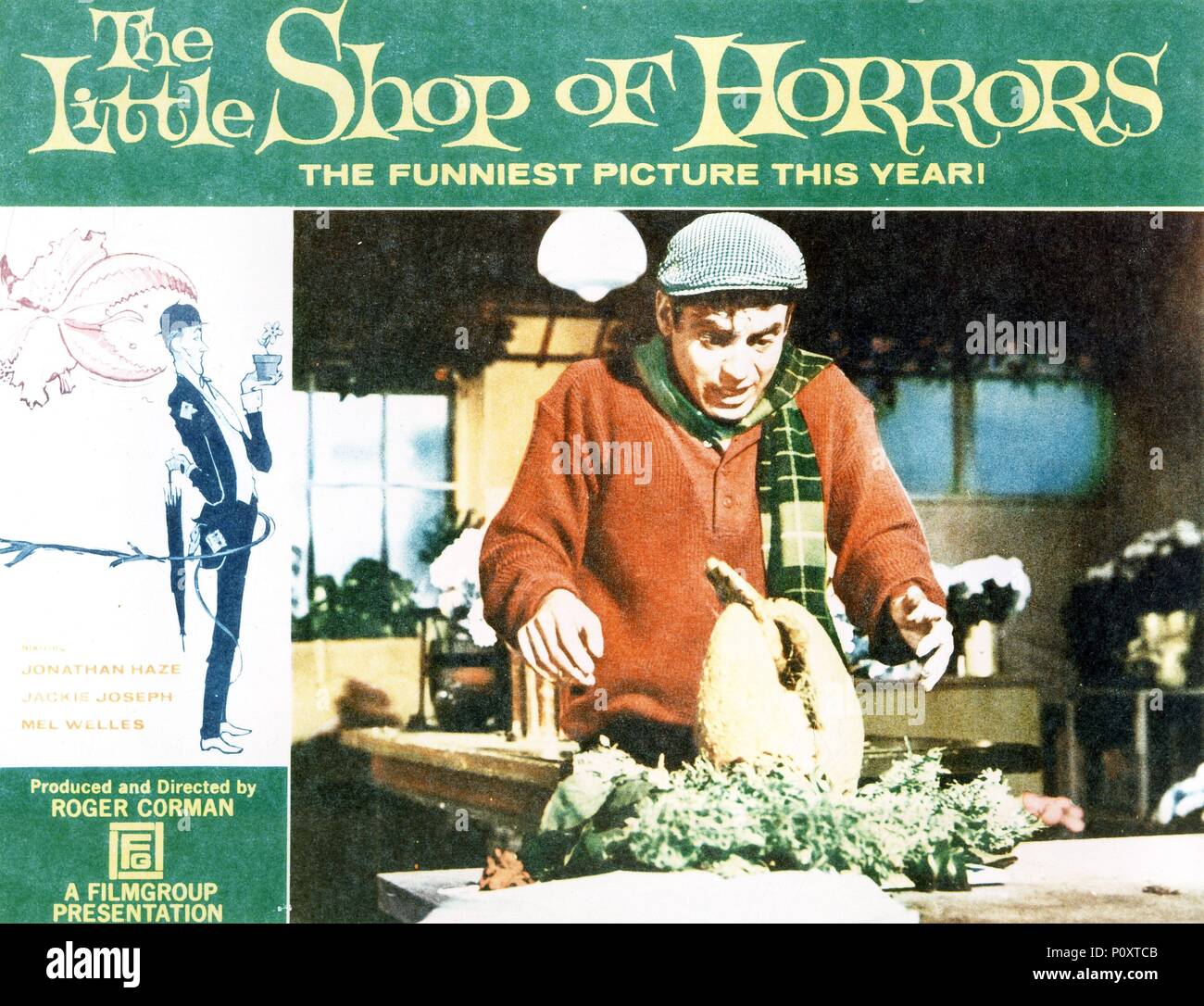 Pellicola originale titolo: The Little Shop Of Horrors. Titolo inglese: The Little Shop Of Horrors. Regista: ROGER CORMAN. Anno: 1960. Credito: 70M FILMGROUP / Album Foto Stock