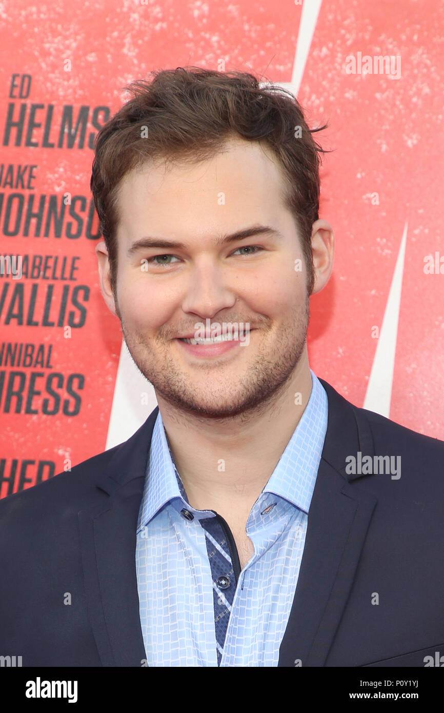 Westwood, CA, Stati Uniti d'America. Il 7 giugno, 2018. 07 Giugno 2018 - Westwood, California - Justin Prentice. Premiere della Warner Bros Foto e New Line Cinema ''tag'" tenutasi presso il Regency Village Theatre Credito: F. Sadou/AdMedia/ZUMA filo/Alamy Live News Foto Stock