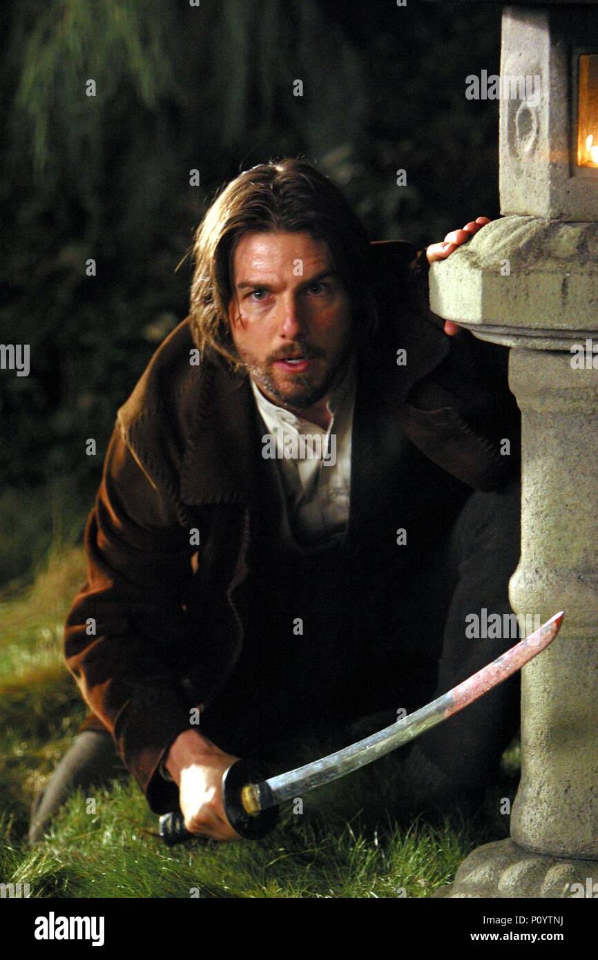 Pellicola originale titolo: L'ULTIMO SAMURAI. Titolo inglese: L'ULTIMO SAMURAI. Regista: Edward Zwick. Anno: 2003. Stelle: TOM CRUISE. Credito: WARNER BROS. / Album Foto Stock