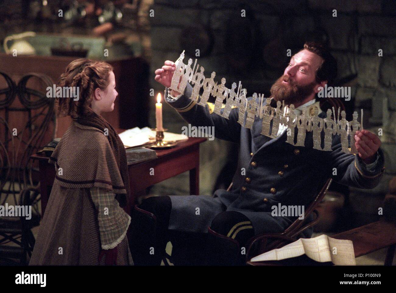 Pellicola originale titolo: dèi e generali. Titolo inglese: divinità e generali. Regista: RONALD F MAXWELL. Anno: 2003. Stelle: STEPHEN LANG; Lydia giordano. Credito: WARNER BROS. / Rossoin, VAN / Album Foto Stock