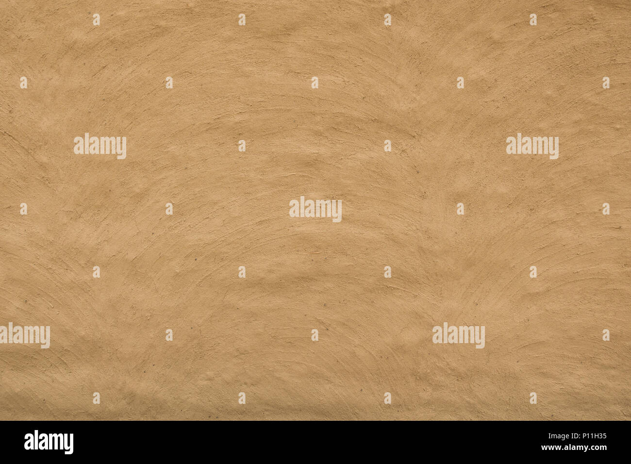 Closeup colpo di un muro di fango texture Foto Stock