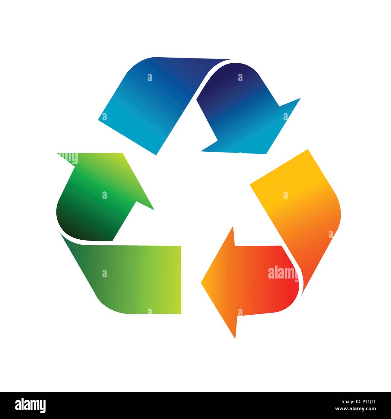 Riciclo ambientale Illustrazione Vettoriale