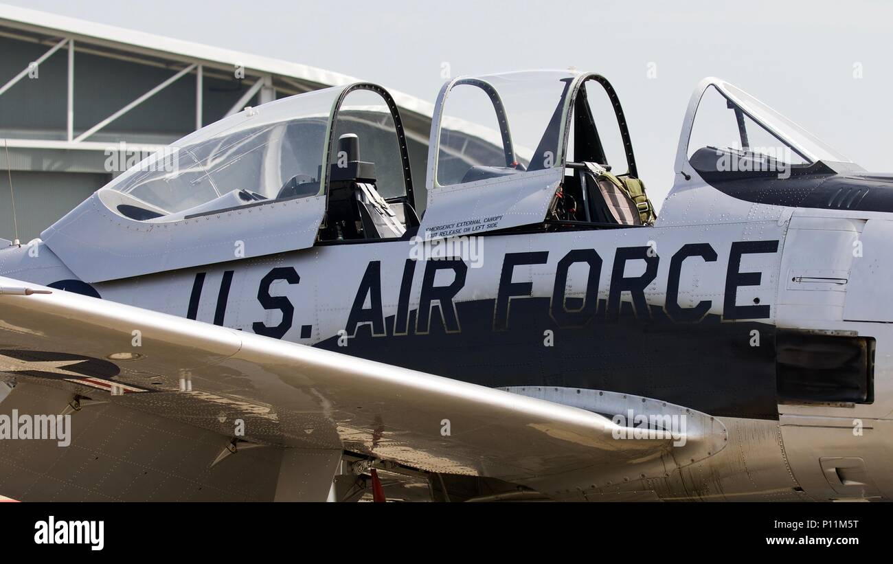 North American T-28 Trojan horse/Fennec Foto Stock