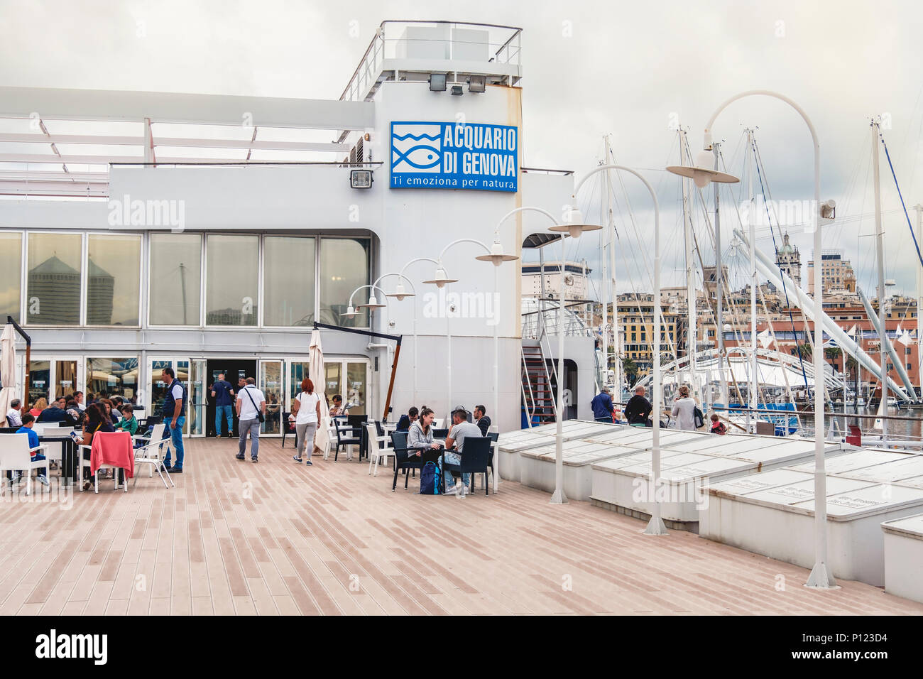 Acquario di Genova - Acquario di Genova - Liguria - Italia Foto Stock