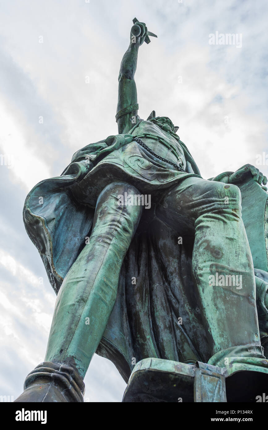 Herman il monumento tedesco a New Ulm Foto Stock