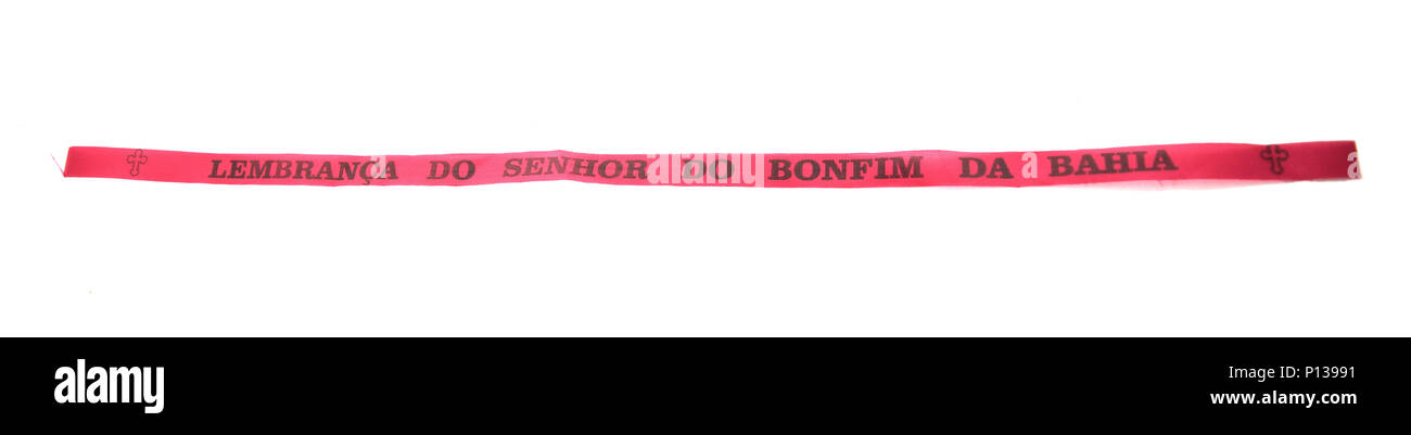 Nastri Di Senhor Do Bonfim. Traduzione. Ricordo Del Signore Di Bonfim Di Bahia Foto Stock - Foto 6