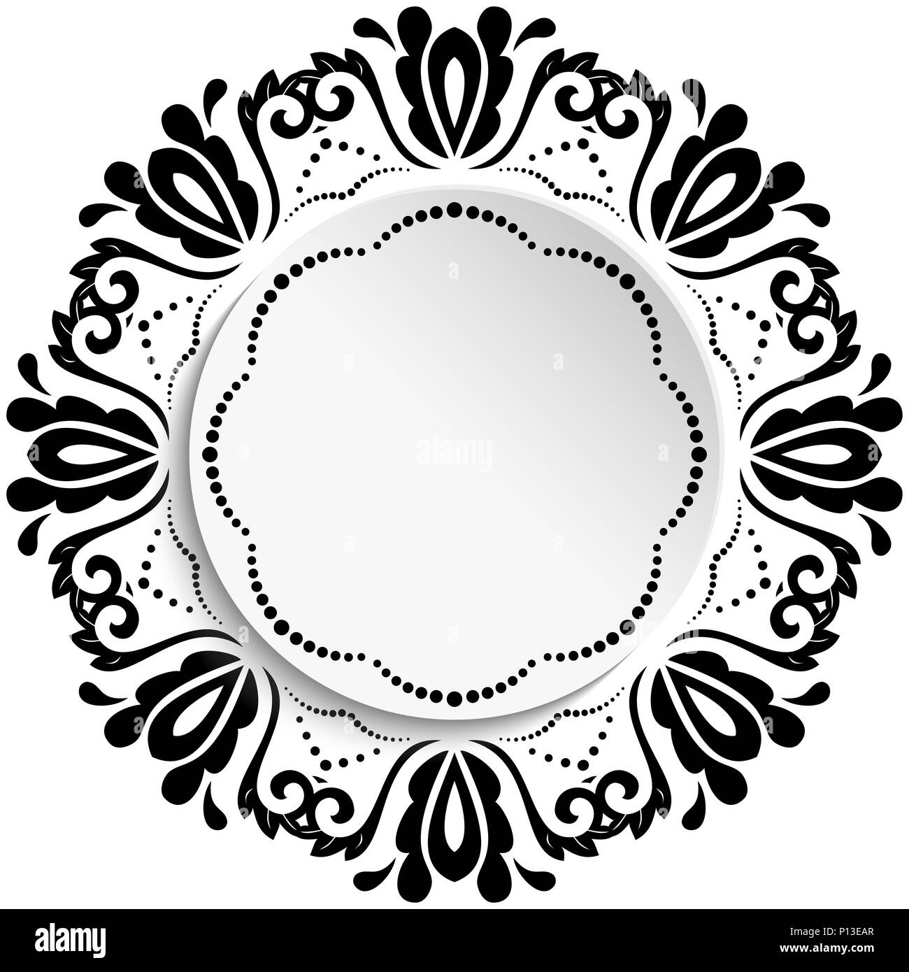 Bel biglietto di auguri Foto Stock