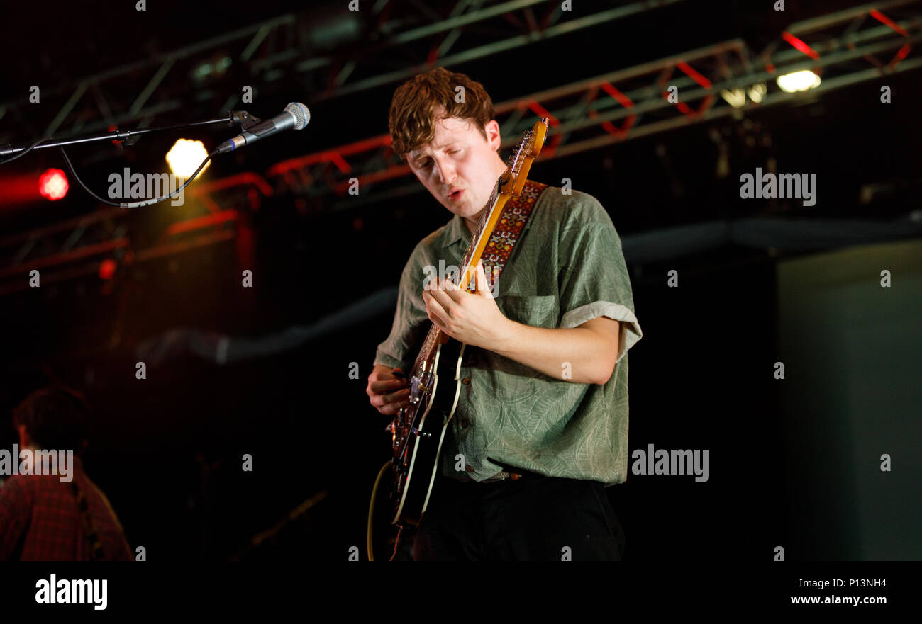 Il green man festival 2017 boy azooga Foto Stock