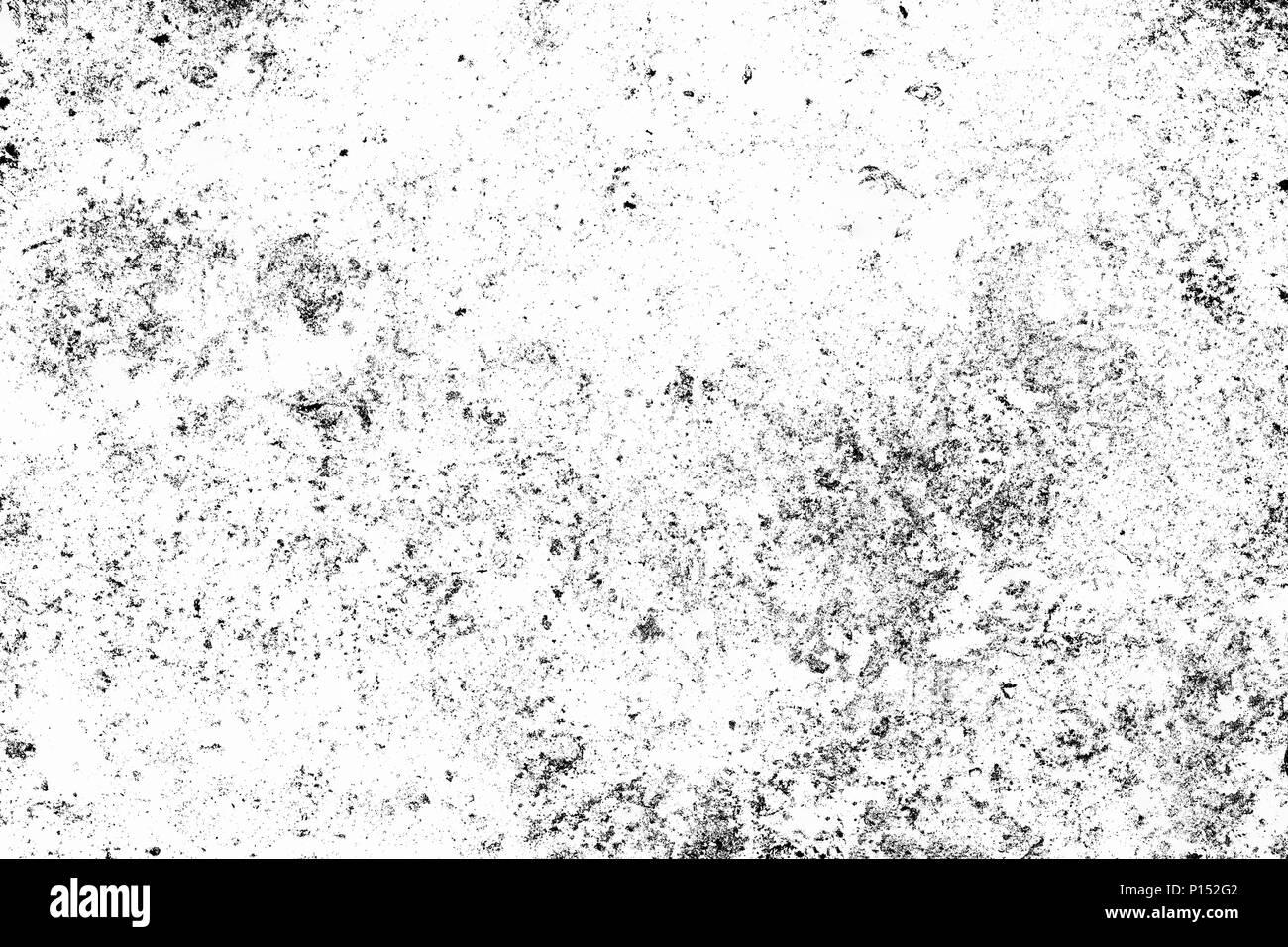 Grunge in bianco e nero Urban texture. Posizionare su qualsiasi oggetto creare nero effetto grunge. Distress texture grunge di facile utilizzo overlay. Granella di emergenza ov Foto Stock