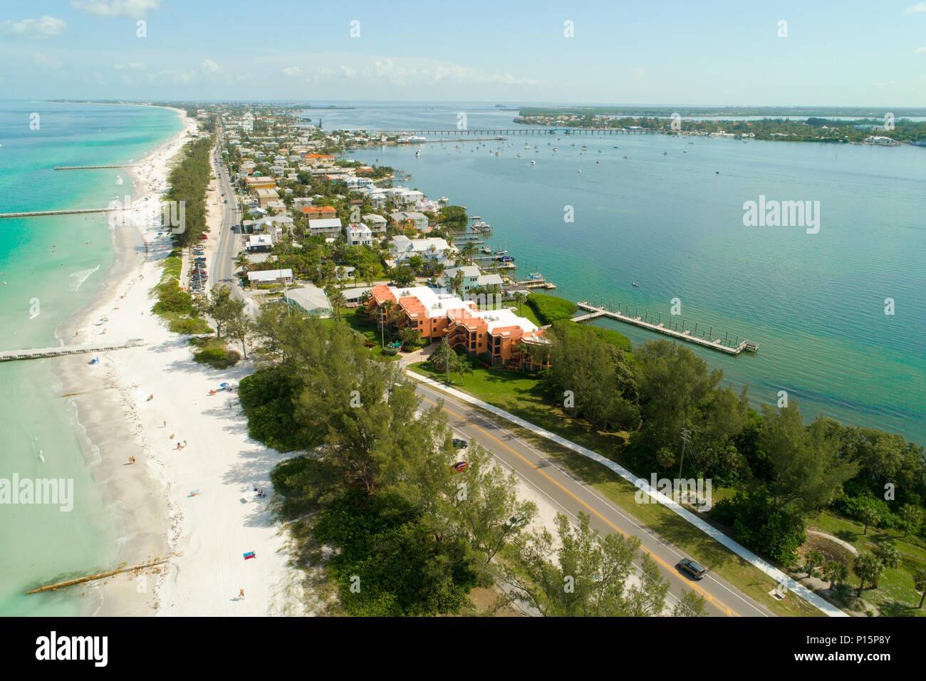 Spiagge di Anna Maria Island a Bradenton Florida FL beach Foto Stock