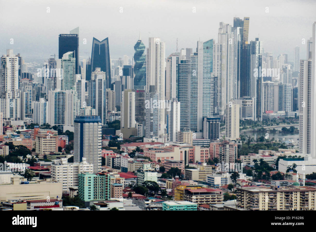 Panama City skyline Foto Stock