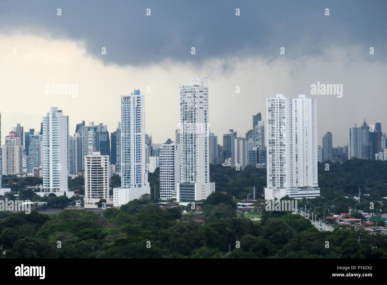 Panama City skyline 2018 Foto Stock