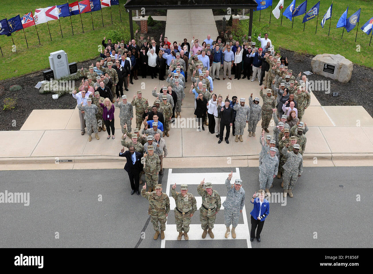 99Th sostegno regionale il comando 'umano 99' Foto Stock