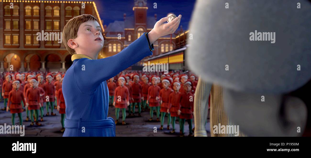 Pellicola originale titolo: Polar Express. Titolo inglese: Il Polar Express. Regista: Robert Zemeckis. Anno: 2004. Credito: WARNER BROS. Foto / Album Foto Stock