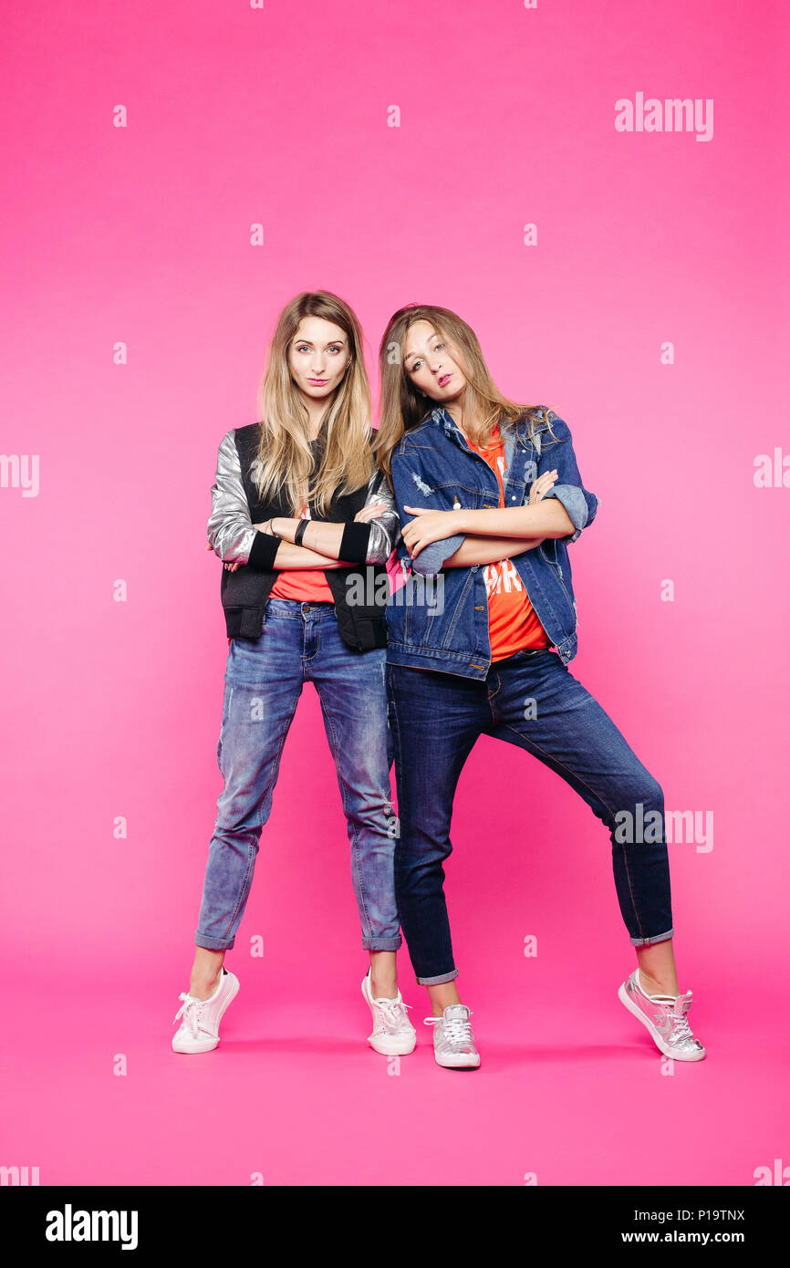 Jeans hotsell con molla