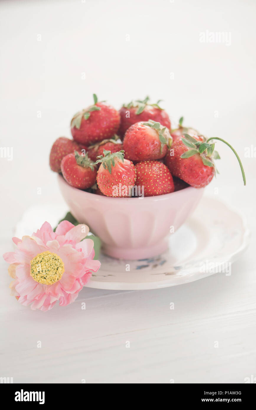 Fragole Foto Stock