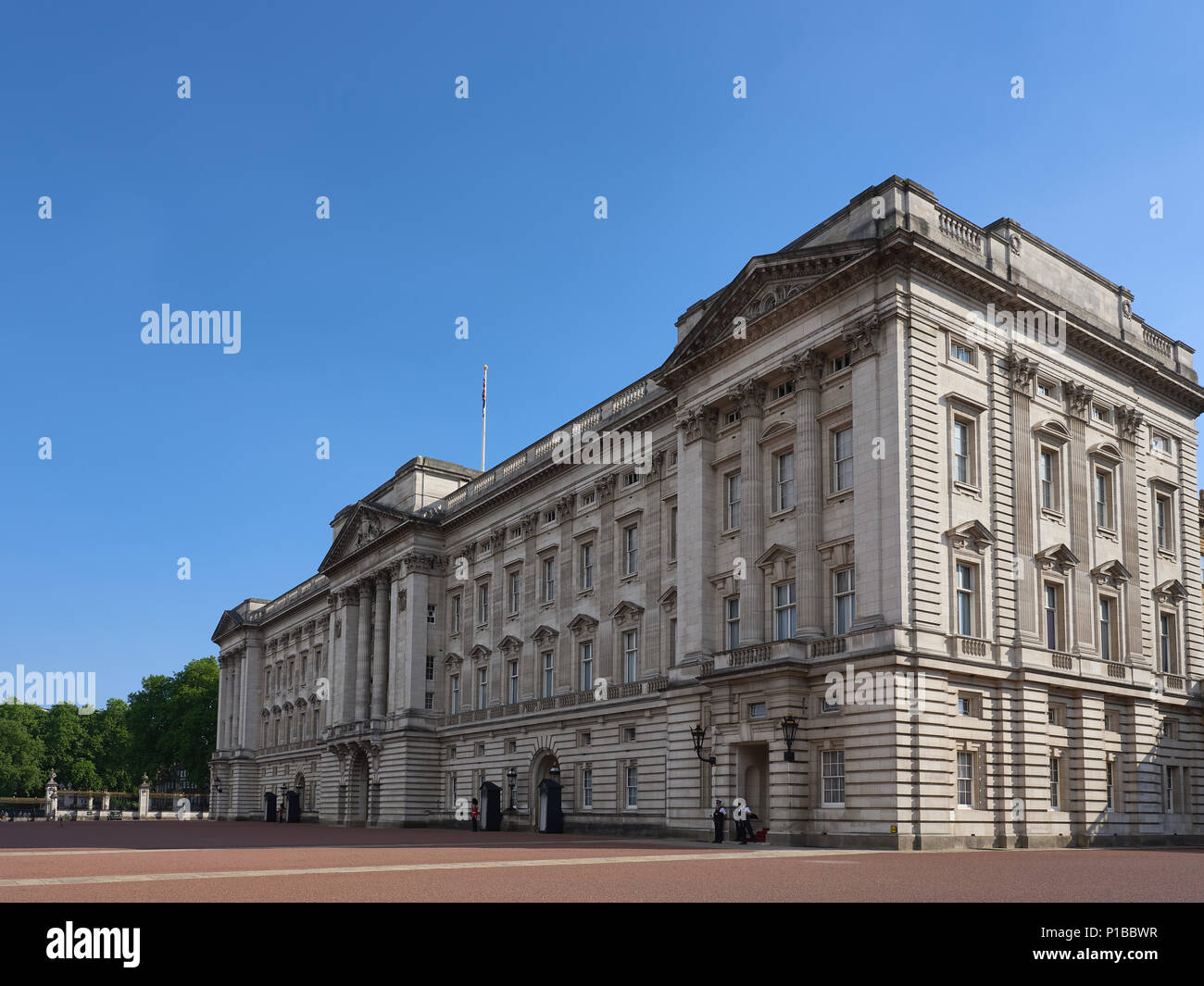 Buckingham Palace. Foto Stock