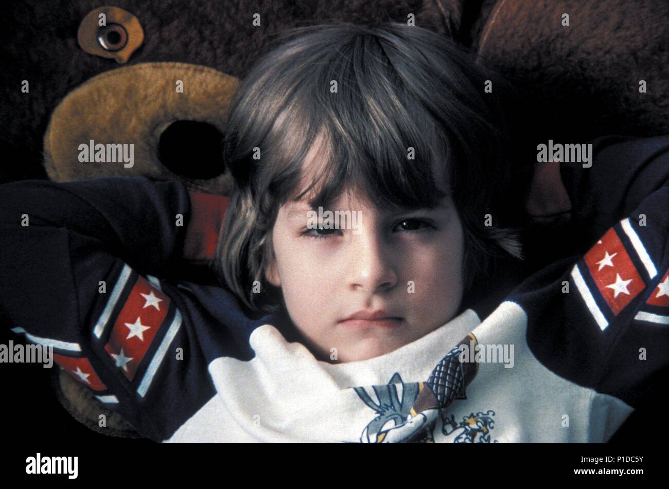 Pellicola originale titolo: La splendente. Titolo italiano: la splendente. Regista: Stanley Kubrick. Anno: 1980. Stelle: DANNY LLOYD. Credito: WARNER BROTHERS / Album Foto Stock