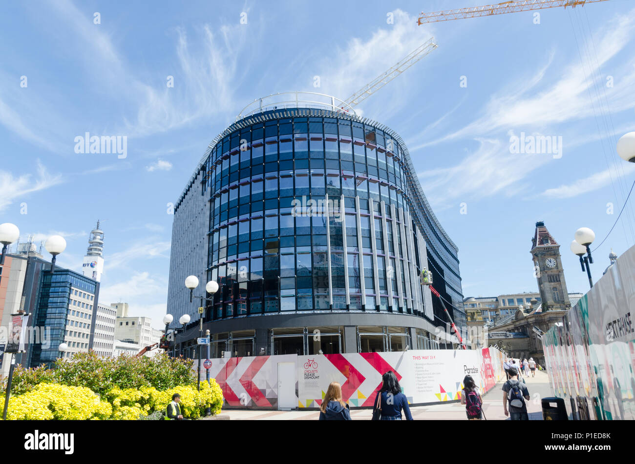 Uno Chamberlain Square, parte del nuovo paradiso dello sviluppo di Birmingham in Birmingham City Centre Foto Stock