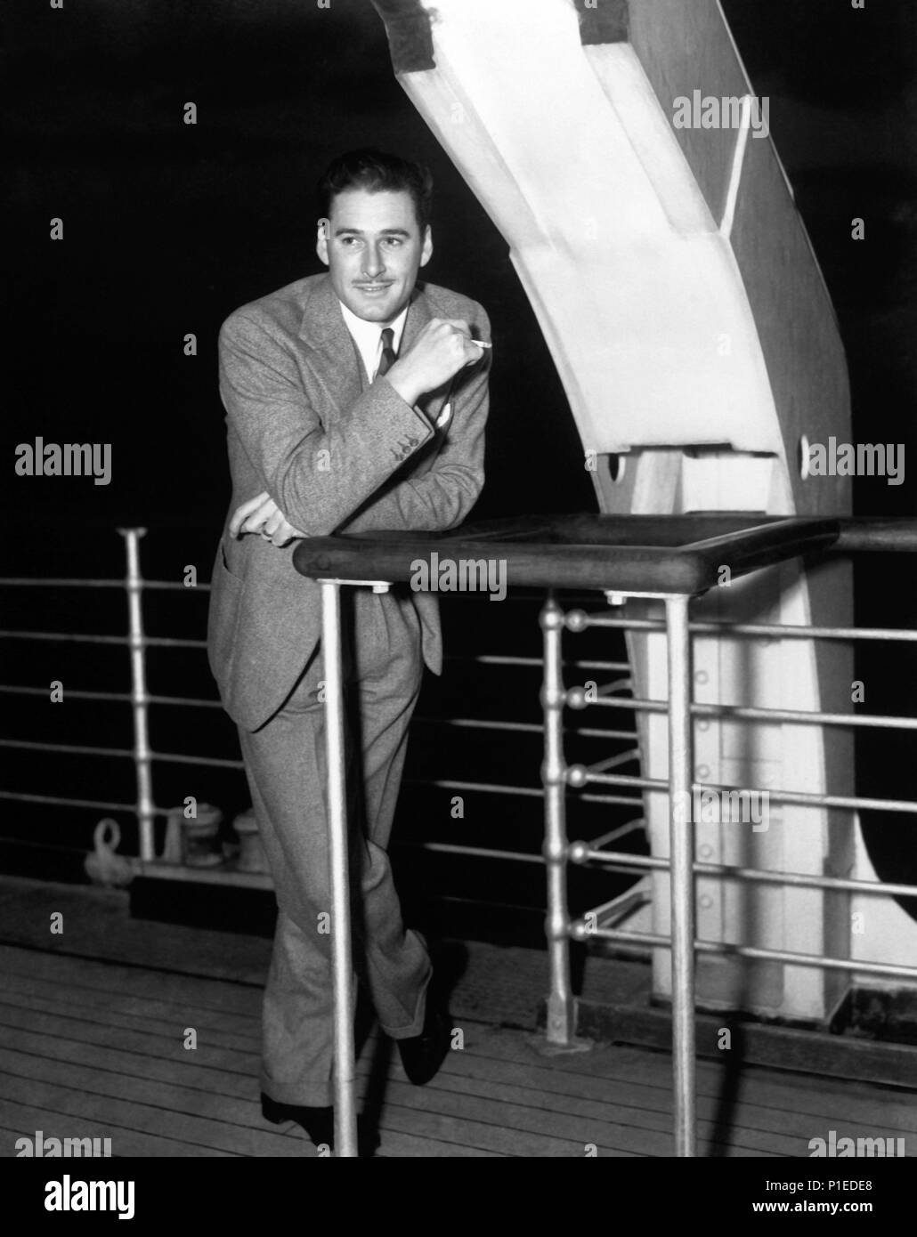 Stelle: Errol Flynn. Foto Stock