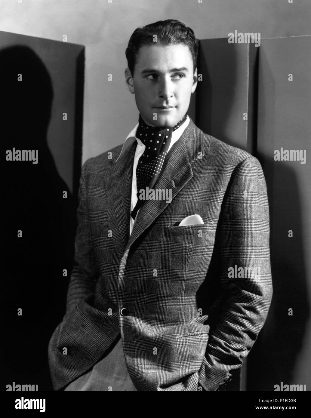 Stelle: Errol Flynn. Foto Stock