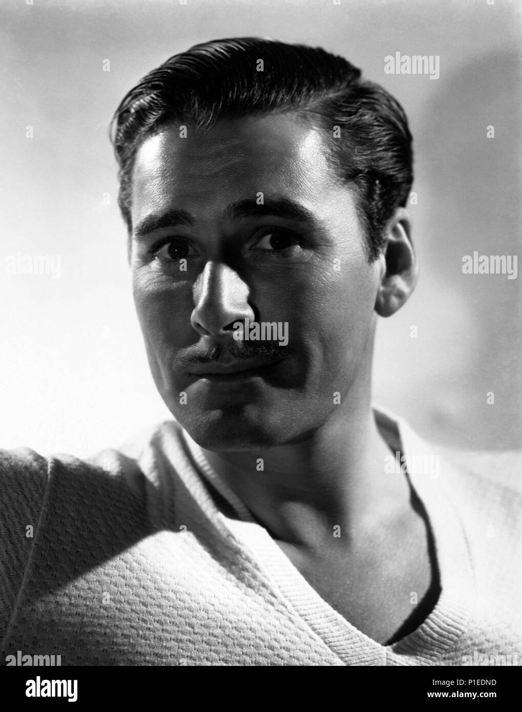 Stelle: Errol Flynn. Foto Stock
