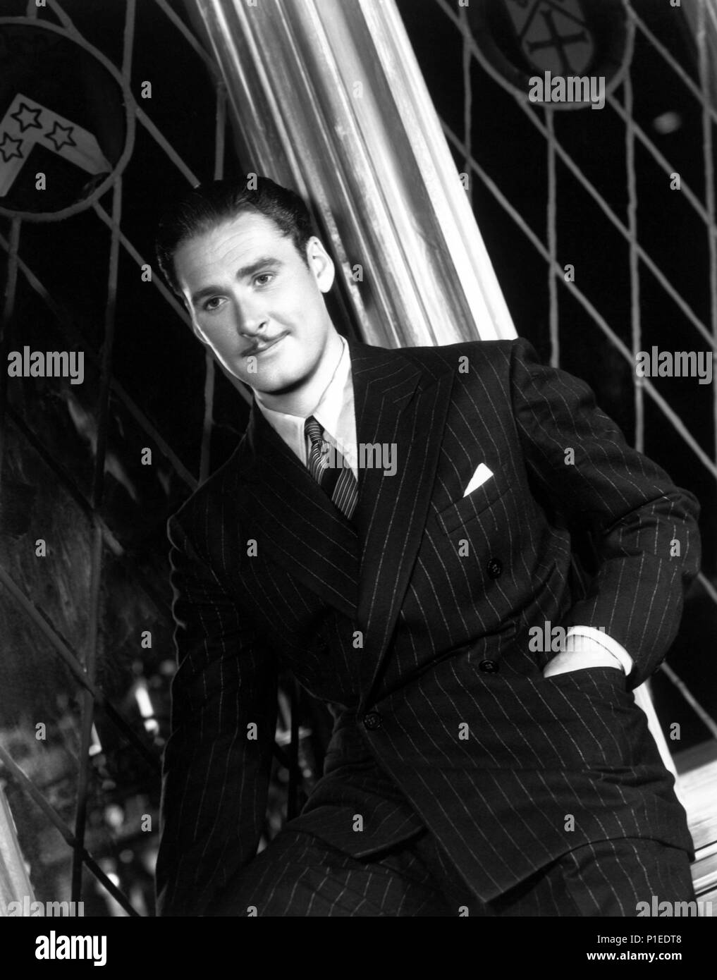 Stelle: Errol Flynn. Foto Stock